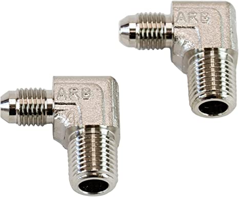 ARB | Elbow Fitting JIC-4(M) | 1/4 NPT (M) | 2PK