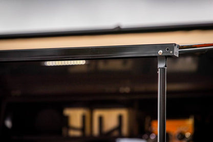 ARB | ALUMINUM AWNING W/ LED LIGHT | 2.5X2.5 M | BLACK