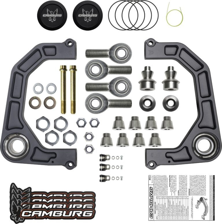 CAMBURG | KINETIK BILLET V2 UCA | F150 2WD/4WD 2004-2020