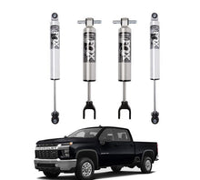FOX | 0-1″ FRONT & 0-1″ REAR 2.5 PERFORMANCE SHOCKS KIT | CHEVY/GMC 2500HD 4WD 2020+