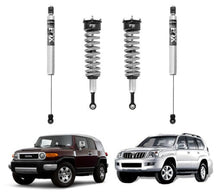 FOX | 0-2″ FRONT & 0-1.5″ REAR 2.0 PERFORMANCE SHOCKS KIT | FJ CRUISER 4WD 2007-2009/PRADO 120 4WD 2003-2009