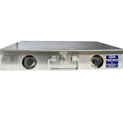 partner - 2 burner 22" x 12" w/windscreen