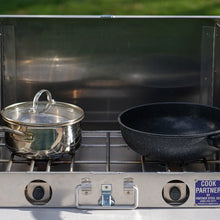 Partner - 2 burner 18" Stove w/windscreen