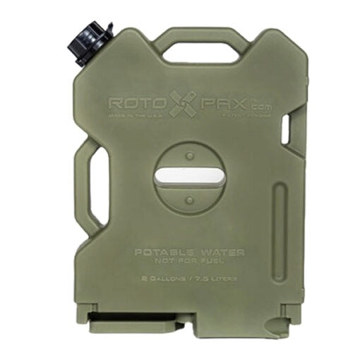 ROTOPAX | 2 GALLONS/7.5 LITERS WATER | GREEN