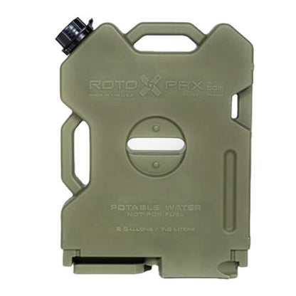ROTOPAX | 2 GALLONS/7.5 LITERS WATER | GREEN