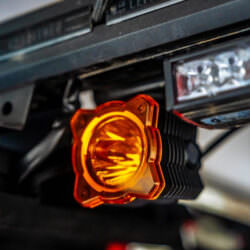 KC LIGHTS FLEX ERA 1 HARD COVER | AMBER EA